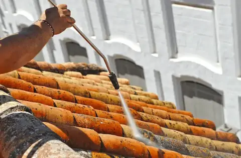 Nettoyage de toitures - Échauffour